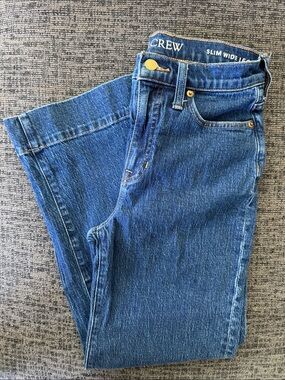 J. Crew Women’s Slim Wide-Leg Jeans